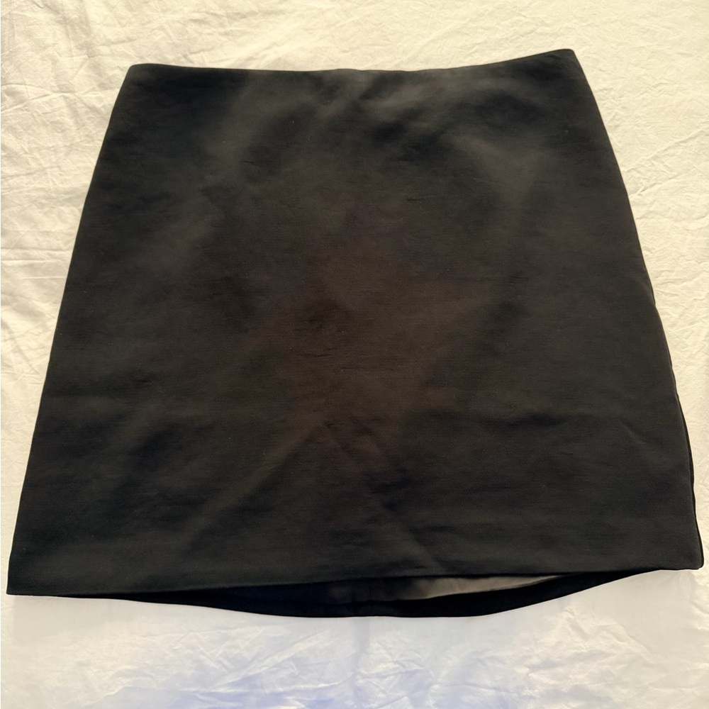 Aritzia Wilfred Classic Black Mini Skirt NWT